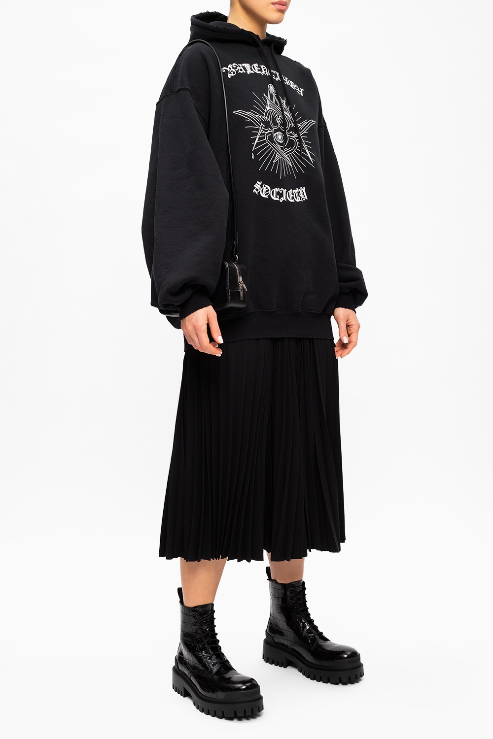 Black 'Strike' lace - SchaferandweinerShops Azerbaijan - up Black 'Strike' lace - SchaferandweinerShops Azerbaijan - up